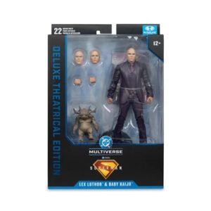 DC Multiverse Deluxe Theatrical Ed Wave 1 Superman Movie Lex Luthor and Baby Kaiju 7-Inch Scale Action Figure - FREE UK SHIPPING *Pre Order Due July*