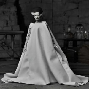 NECA Universal Monsters Bride Of Frankenstein Black & White Ultimate 7″ Scale Action Figure - Free Uk shipping