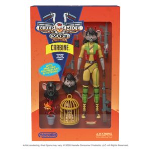 Biker Mice from Mars Wave 2 Carbine Action Figure - FREE UK SHIPPING **Pre Order Due Q1 2026*