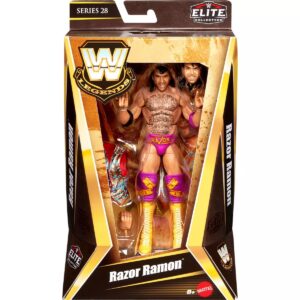 WWE Razor Ramon Elite Series 28 Action Figure (Target Exclusive) US Imports - FREE UK SHIPPING **PRE ORDER DUE OCTOBER*