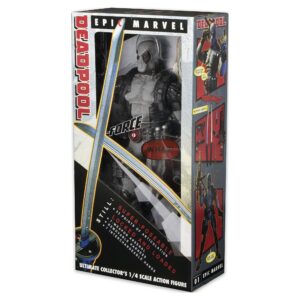 NECA Marvel Classics X-Force Deadpool 1:4 Scale Action Figure - Free Uk shipping *Pre Order Due January*